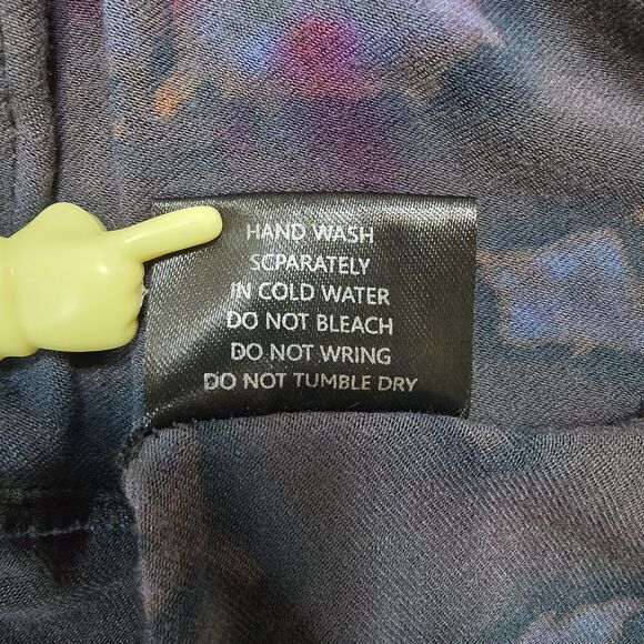 Greater Good Womens Sz L XL Tunic Top Blouse Artsy Boho Hippie Colorful Tie Dye - Picture 6 of 9